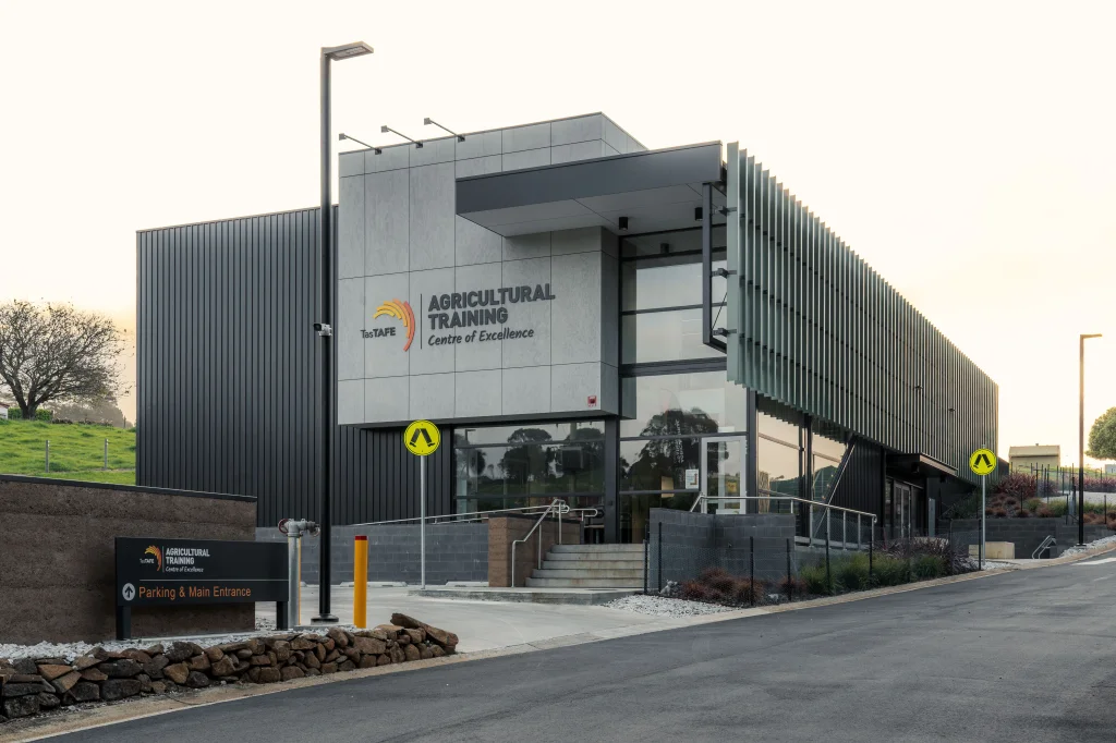 TasTAFE’s Agricultural Training Centre of Excellence is located at Freer Farm in Burnie.